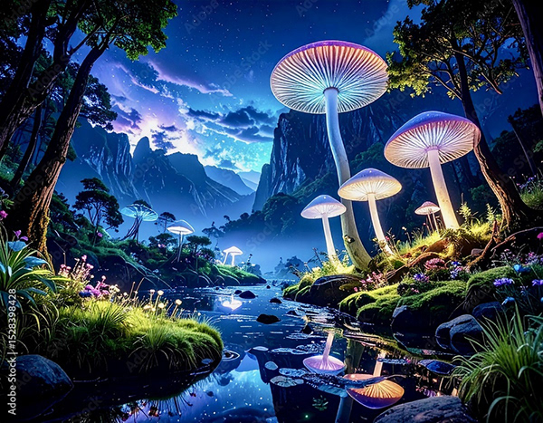 Mushroom Collection — Adobe Stock 1528398428