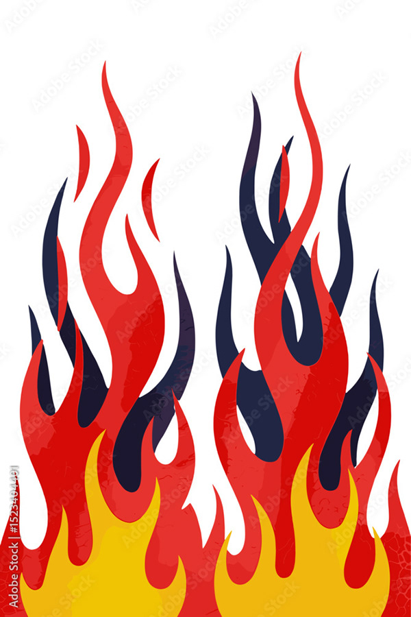 Fire Flame Collection — Adobe Stock 1523404401