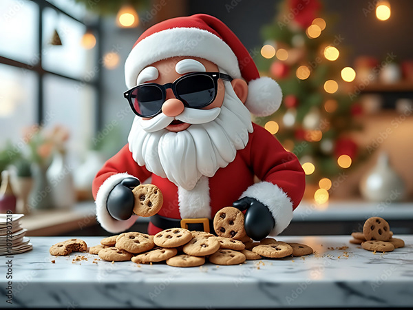 Santas — Adobe Stock 1072907219