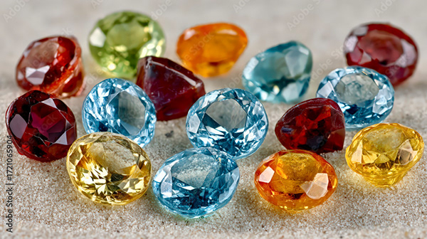 Gemstones Collection — Adobe Stock 1721065904