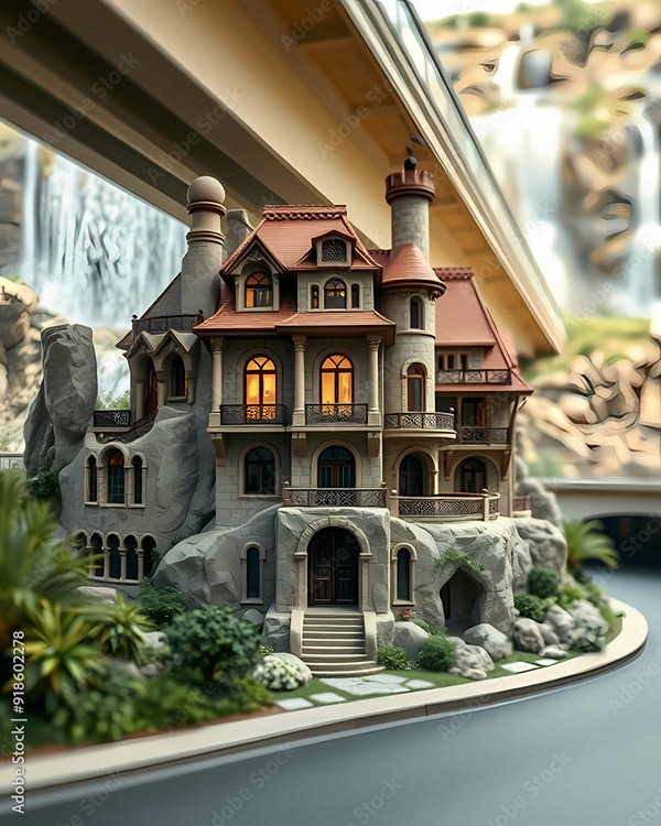 Mansion - Houses - Homes — Adobe Stock 918602278