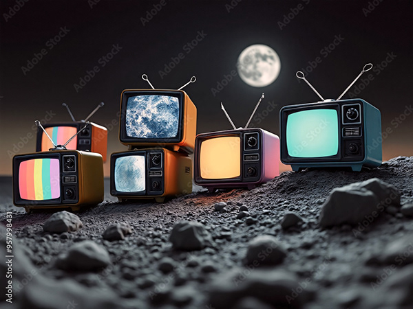 Television TV Collection — Adobe Stock 957998431