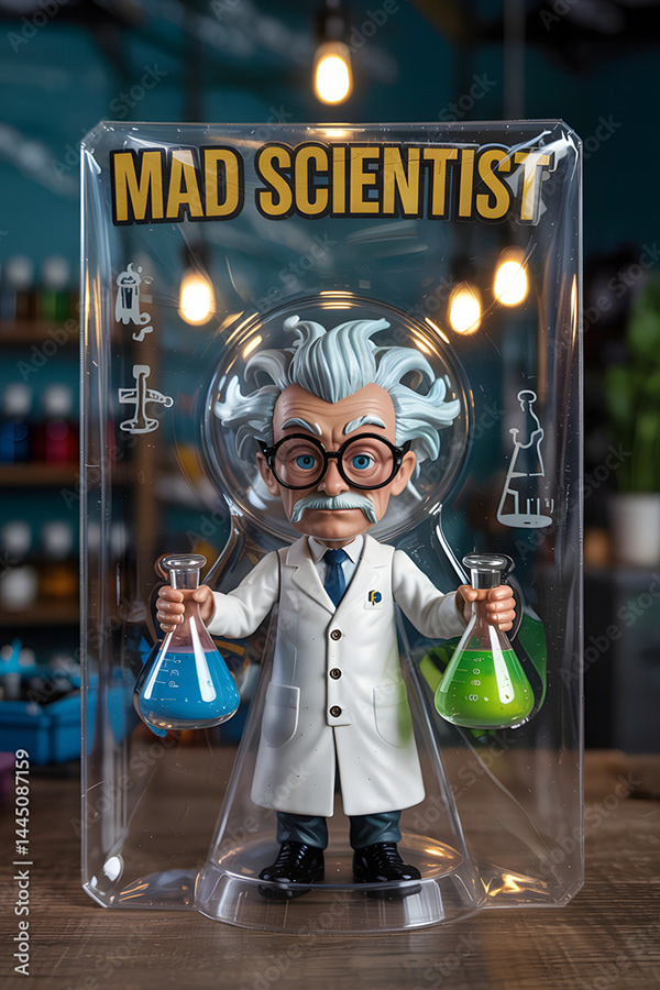 Toys In Packaging Blister Pack — Adobe Stock 1445087159