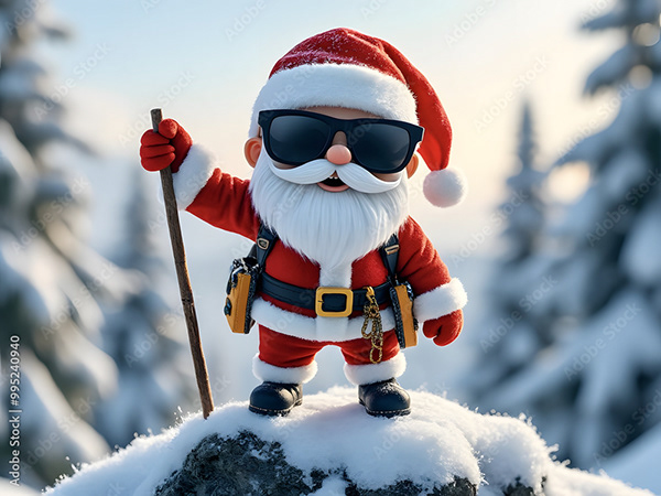 Christmas - Santas - Elves — Adobe Stock 995240940