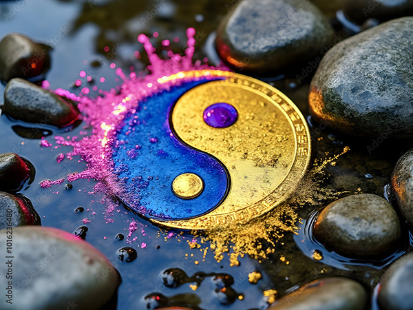 Yin Yangs — Adobe Stock 1016236480