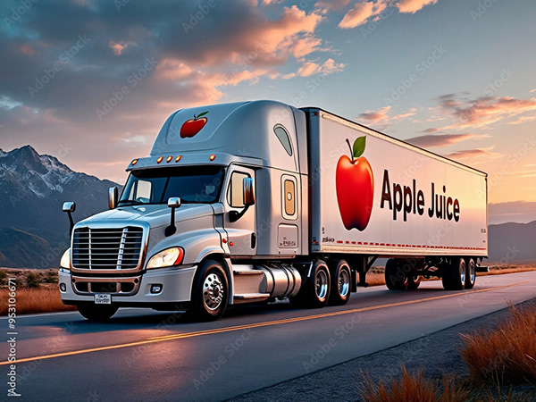 Apples - Apple Juice — Adobe Stock 953106671
