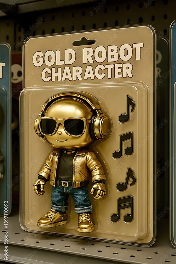 Toys In Packaging Blister Pack — Adobe Stock 1397110092