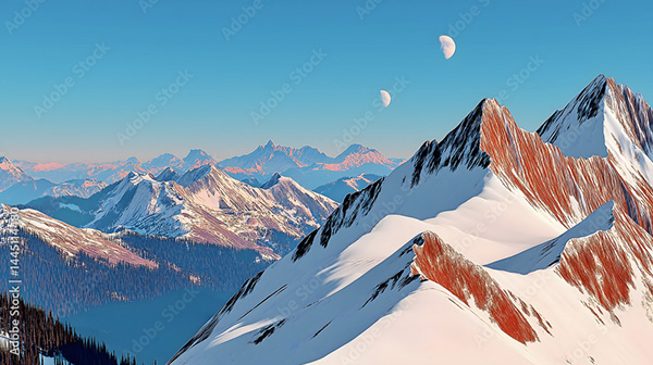Mountains Collection — Adobe Stock 1445114480