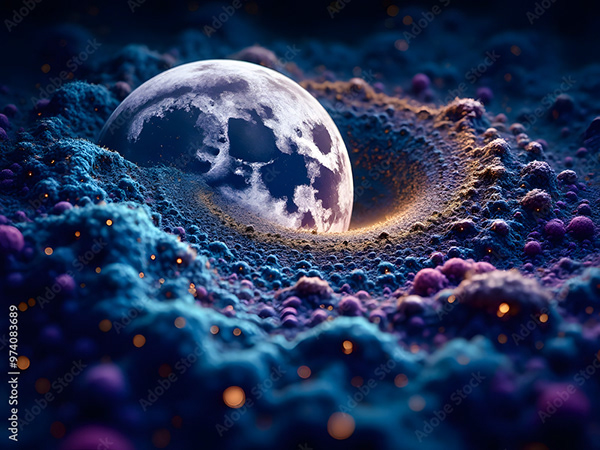 Moons Collection — Adobe Stock 974083689