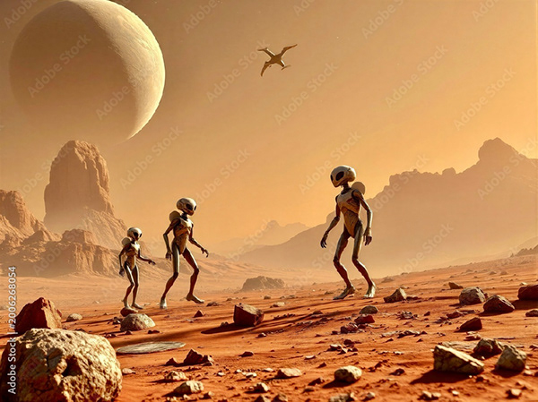 Aliens — Adobe Stock 2006268054