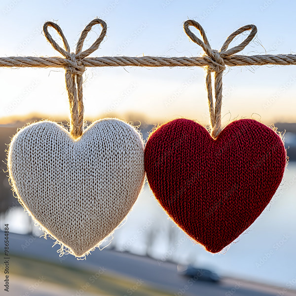 Hearts - Love - Valentine’s — Adobe Stock 986544884