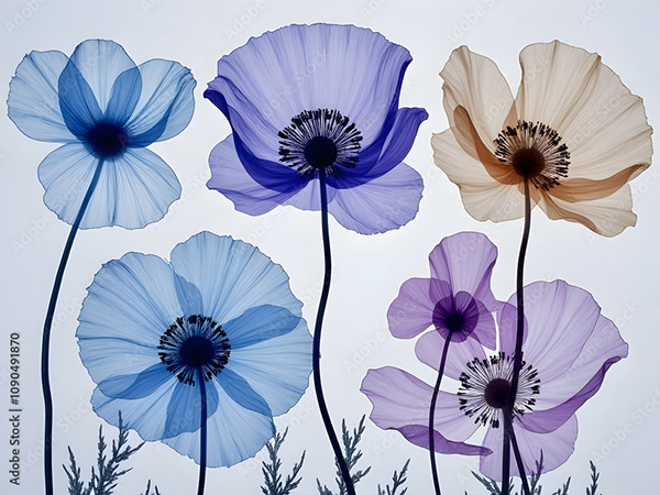 Floral - Flowers — Adobe Stock 1090491870