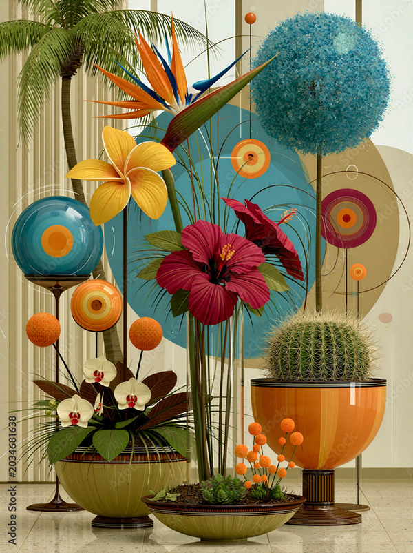 Floral - Flowers — Adobe Stock 2034681638