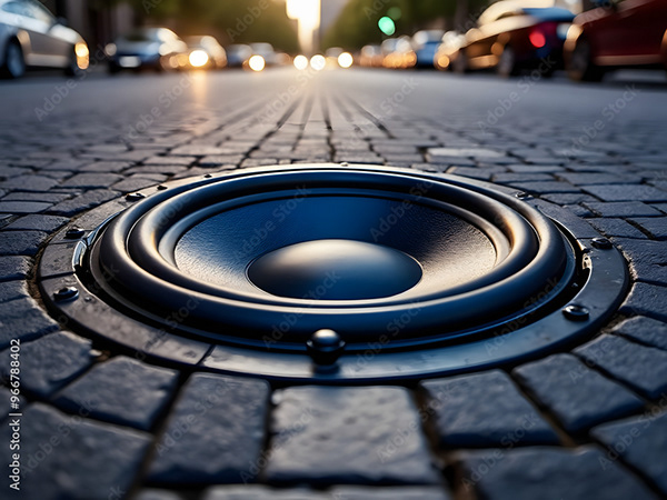 Speakers Music Audio Subwoofers — Adobe Stock 966788402