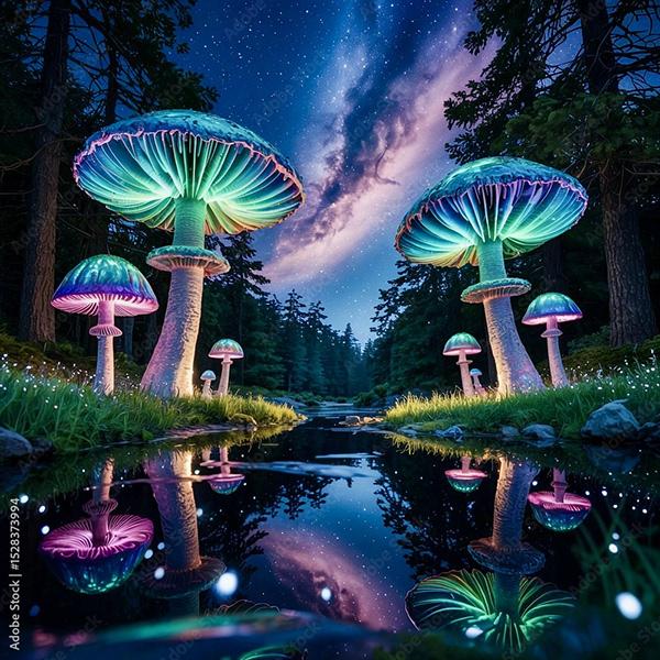 Mushroom Collection — Adobe Stock 1528373994