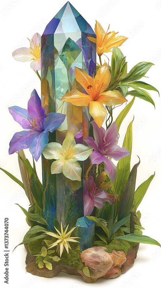 Floral - Flowers — Adobe Stock 1373744070