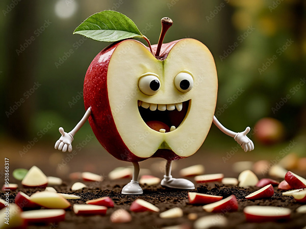 Apples - Apple Juice — Adobe Stock 951868317