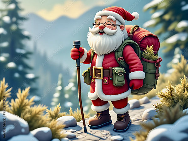 Christmas - Santas - Elves — Adobe Stock 995238204