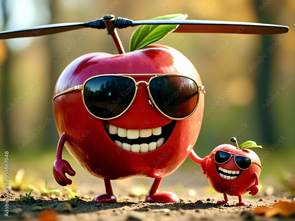 Apples - Apple Juice — Adobe Stock 951867048