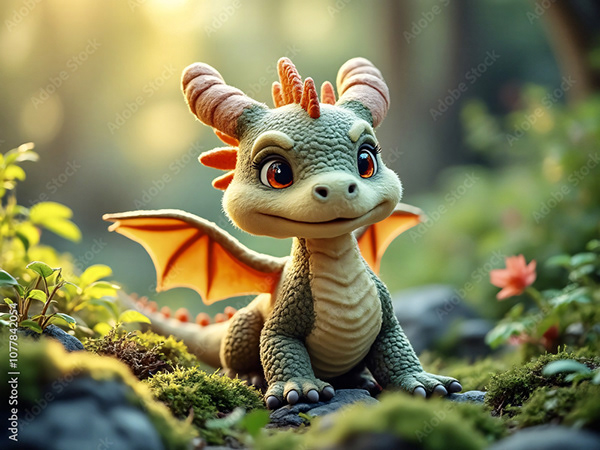 Dragons Collection — Adobe Stock 1077842054