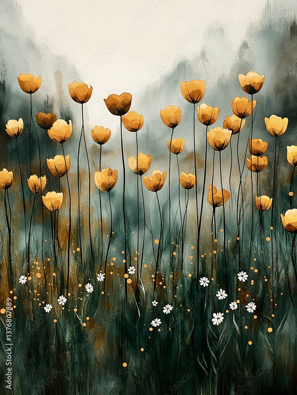 Floral - Flowers — Adobe Stock 1376807889
