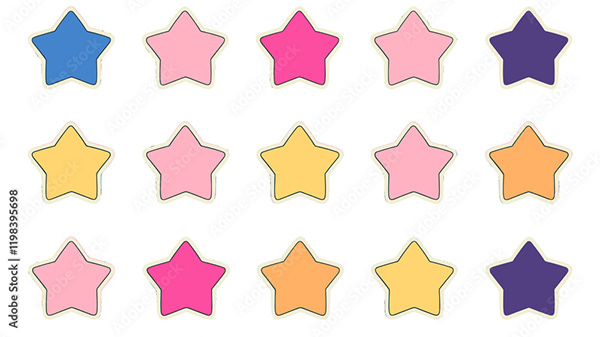 Stars Collection — Adobe Stock 1198395698