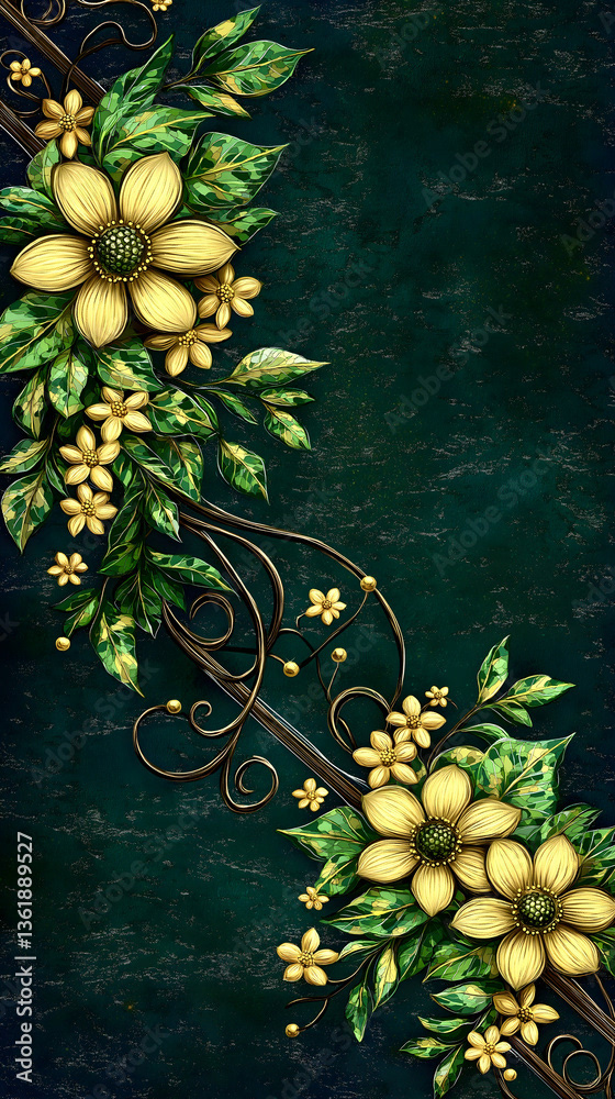 Floral - Flowers — Adobe Stock 1361889527