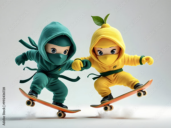 Ninjas — Adobe Stock 992436728
