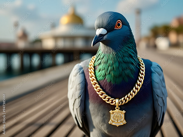 Pigeons — Adobe Stock 947385061