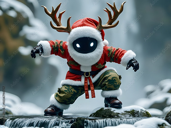 Christmas - Santas - Elves — Adobe Stock 1034794702