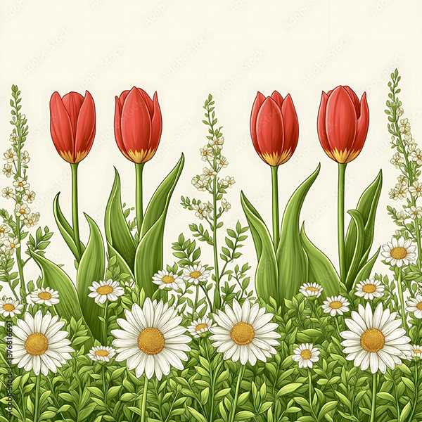 Floral - Flowers — Adobe Stock 1376816691