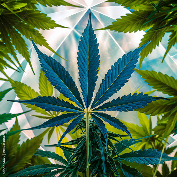 Weed Cannabis MJ Collection — Adobe Stock 1106831842