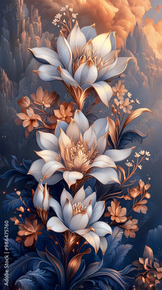 Floral - Flowers — Adobe Stock 986475760