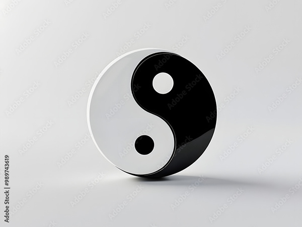 Yin Yangs — Adobe Stock 989743619