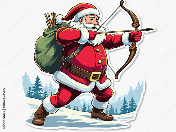 Santas — Adobe Stock 1042494905