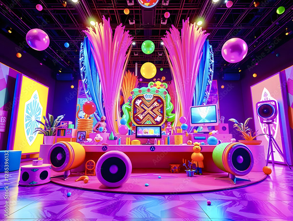 Speakers Music Audio Subwoofers — Adobe Stock 1285396132