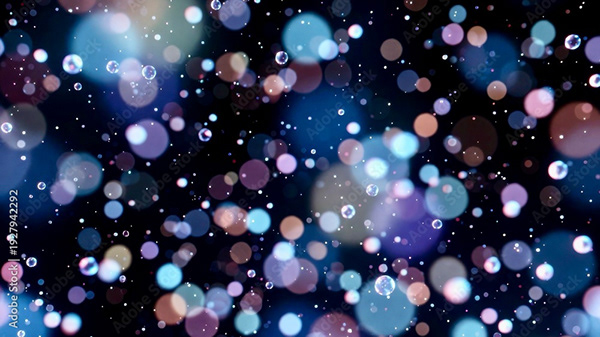 Blurred Bokeh Lights Backdrops — Adobe Stock 1927942292