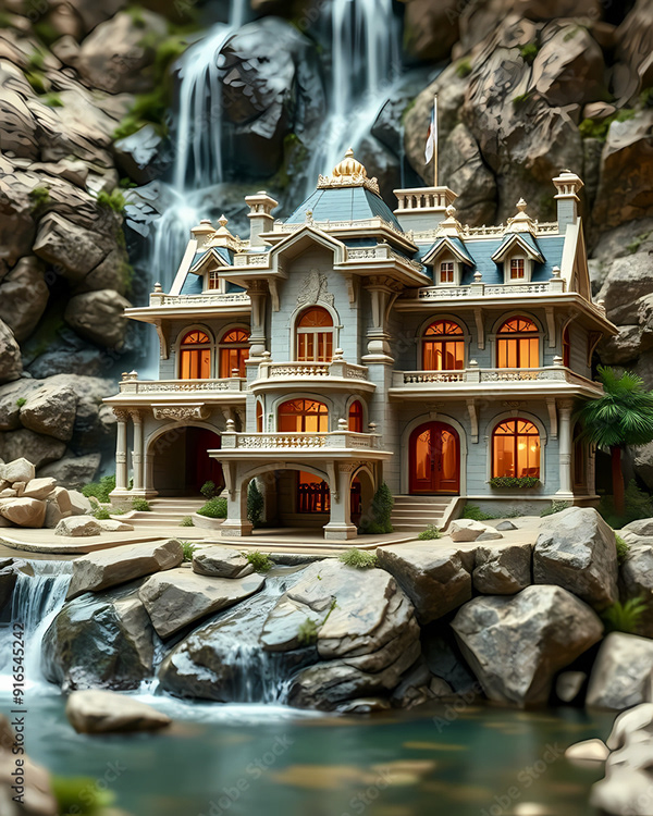 Mansion - Houses - Homes — Adobe Stock 916545242