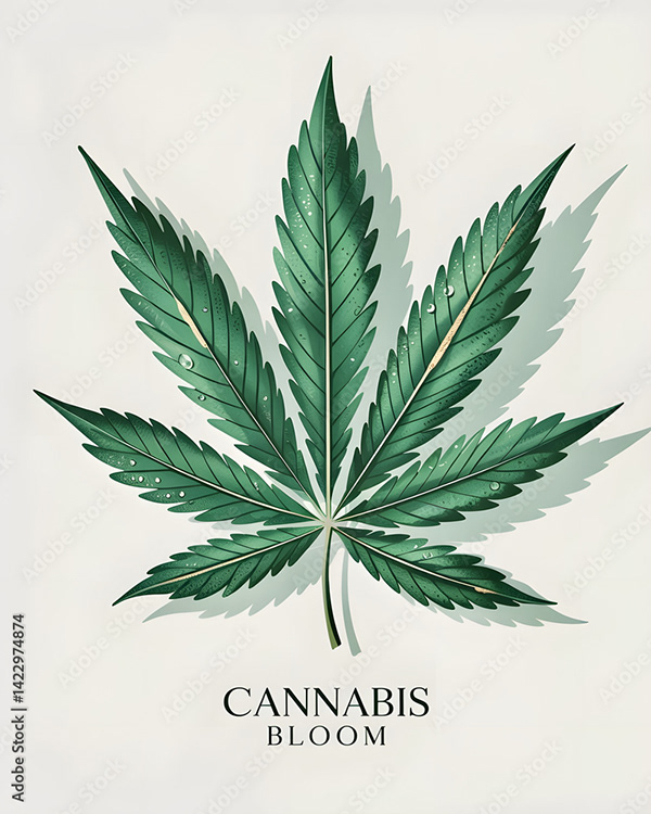 Weed Cannabis MJ Collection — Adobe Stock 1422974874