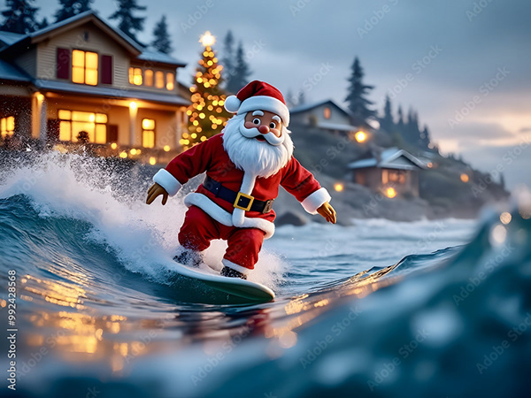 Christmas - Santas - Elves — Adobe Stock 992428568