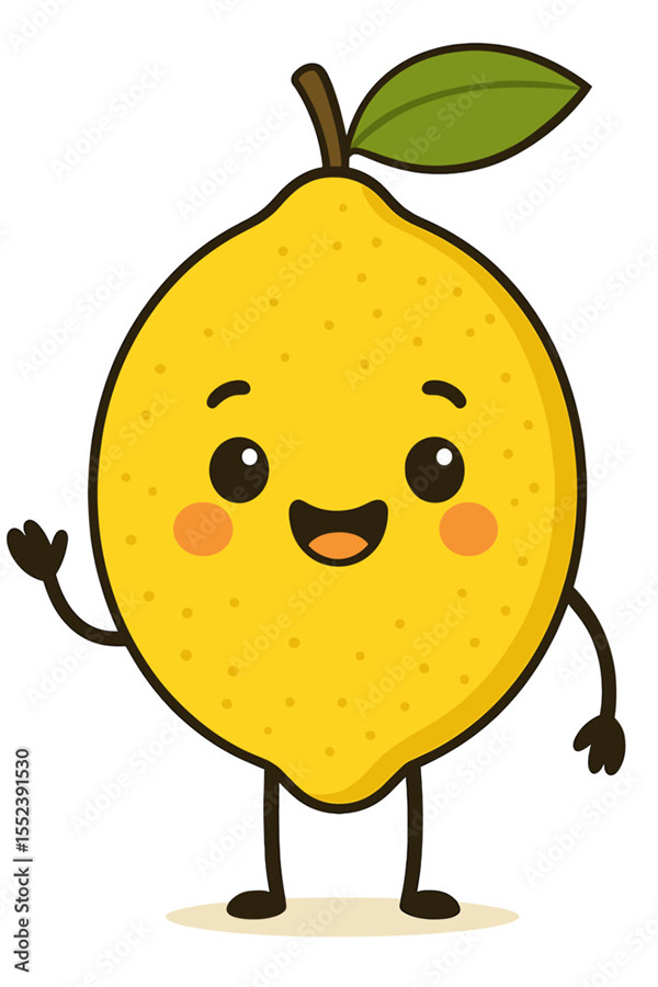 Lemon Lime Characters — Adobe Stock 1552391530