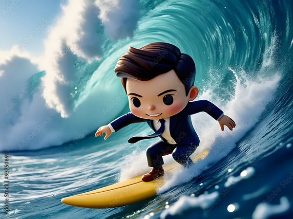 Surfing — Adobe Stock 937506913