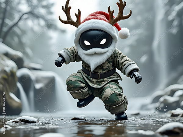 Christmas - Santas - Elves — Adobe Stock 1034794574