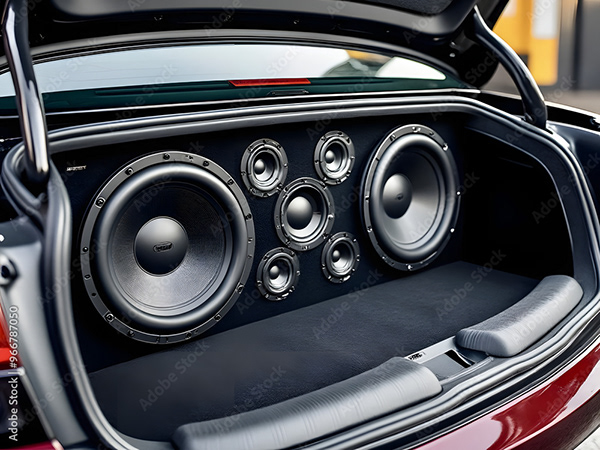 Speakers Music Audio Subwoofers — Adobe Stock 966787050