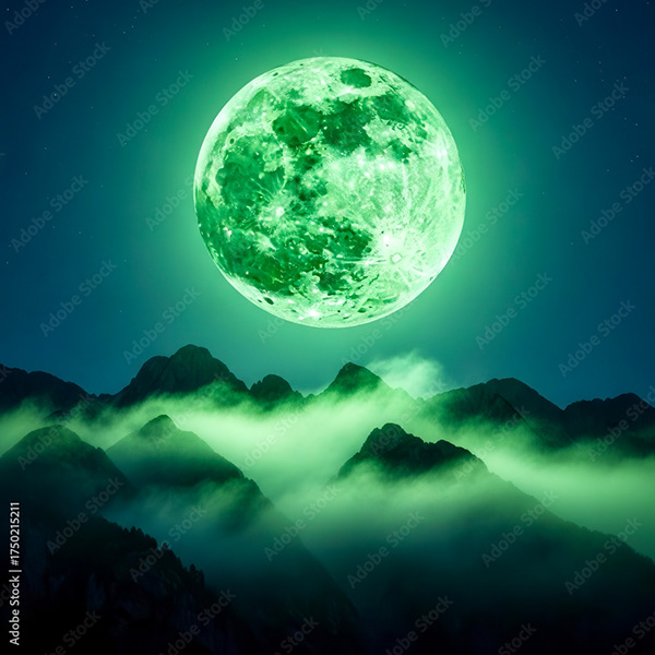 Moons Collection — Adobe Stock 1750215211