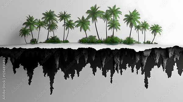 Palm Trees Collection — Adobe Stock 1256921490