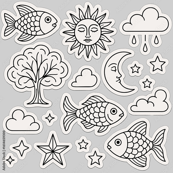 Cloudy Collection — Adobe Stock 1614659300