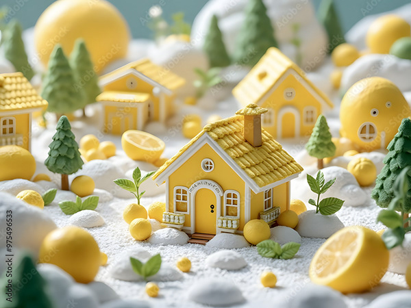 Lemon Lime Characters — Adobe Stock 975496533