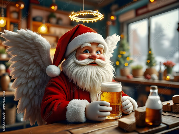 Santas — Adobe Stock 992442304
