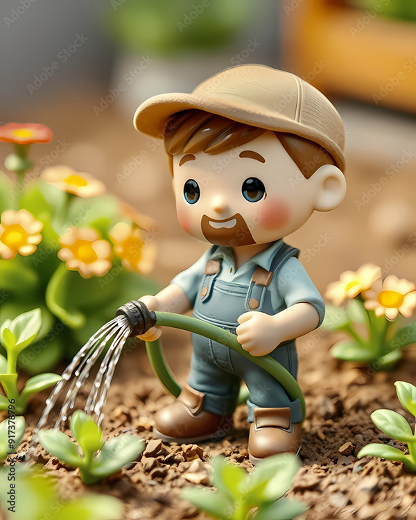 Gardening - Planting - plants — Adobe Stock 917378796